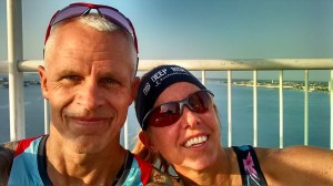 mike and karla on bridge